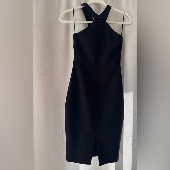 Likely Carolyn Elegant Little Black Dress Fancy Bodycon Feminine Size 0 - Picture 6 of 8